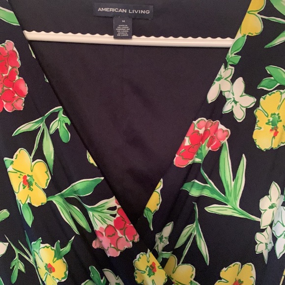 Summer dress multi colours excellent condition size 14 - Picture 3 of 6